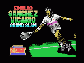 Emilio Sanchez Vicario Grand Slam screenshot 2 for MSX